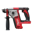 Akumuliatorinis perforatorius Milwaukee M18 BH-0A1, 18 V, 1,2 J, SDS-plus + grąžtų rinkinys, 5 vnt.