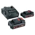 Flex P-Set 22 Q, 2 &times; 2,5 Ah, 18 V &ndash; akumuliatorių ir įkroviklio komplektas