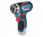 Bosch akumuliatorinis suktuvas-gręžtuvas GSR 12V-15 FC, be akumuliatoriaus ir įkroviklio, kartoninėje pakuotėje