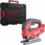 Akumuliatorinis siaurapjūklis Milwaukee M18 FJS-0X, 18 V + lagaminas
