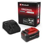 Einhell PXC 5,2 Ah &ndash; akumuliatorių ir įkroviklio komplektas