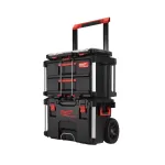 Milwaukee PACKOUT, 3 dalių sistema &ndash; modulinis įrankių laikymo vežimėlio komplektas