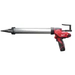 Akumuliatorinio sandarinimo pistoleto Milwaukee M12 PCG/600A-201B rinkinys, 12 V, 600 ml, 1 x 2 Ah, įkroviklis + krep&scaron;ys