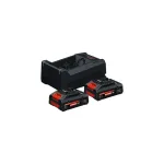 Bosch 2 &times; EXBA18V-40 + GAL 12V/18V-80 &ndash; akumuliatorių ir įkroviklio komplektas