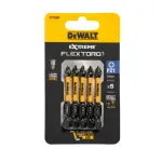 DeWalt sukimo antgalių rinkinys FLEXTORQ PZ1 25 mm, 5 vnt.