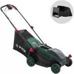 Bosch akumuliatorinė vejapjovė ROTAK18V2-38 38 cm (be akumuliatoriaus ir įkroviklio)