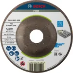 Bosch abrazyvinis metalo &scaron;lifavimo diskas 2608602488 (125 &times; 22,23 &times; 6 mm, INOX)
