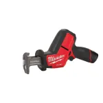 Akumuliatorinio tiesinio pjūklo Milwaukee M12 CHZ-202X Hackzall rinkinys, 12 V, 2 x 2 Ah, įkroviklis + lagaminas