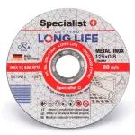 Metalo pj.diskas LONG LIFE 125x0,8x22 mm