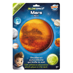 Fosforescencinis lipdukas 3D planeta - Marsas, Buki