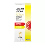 LARYXIN LEMON 2 mg/0,5 mg/ml burnos gleivinės pur&scaron;kalas 30 ml