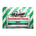 FISHERMAN'S FRIEND pastilės, mėtų skonio, becukrės, 25 g