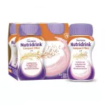 NUTRIDRINK gėrimas COMPACT FIBRE, bra&scaron;kių skonio, 4 vnt. x 125 ml