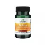 SWANSON maisto papildas FOLIO RŪG&Scaron;TIS 680 mcg, metiltetrahidrofolinė, 30 kaps.