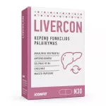 ICONFIT maisto papildas LIVERCON, 30 kaps.