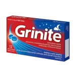 GRINITE 500 mg/30 mg/15 mg/2 mg plėvele dengtos tabletės N12