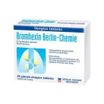BROMHEXIN 8 mg dengtos tabletės N25