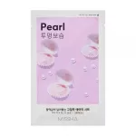 MISSHA veido kaukė su perlais AIRY FIT PEARL SHEET MASK, 1 vnt.