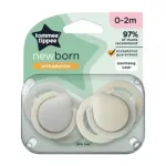 TOMMEE TIPPEE silikoniniai čiulptukai CLOSER TO NATURE, 0&ndash;2 mėn., 2 vnt.