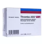 THROMBO ASS 75 mg skrandyje neirios tabletės N100