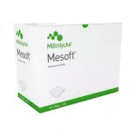 MESOFT neaustinės medžiagos nesterilios servetėlės 7,5 cm x 7,5 cm, 300 vnt.