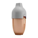 HEORSHE silikoninis buteliukas ULTRA WIDE NECK, nuo 6 mėn., pilkos spalvos, 240 ml