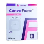 CONVAFOAM tvarstis SILICONE, 15 cm x 15 cm, 10 vnt.