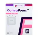 CONVAFOAM tvarstis SILICONE, 10 cm x 10 cm, 10 vnt.