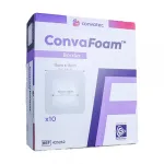 CONVAFOAM tvarstis BORDER, 15 cm x 15 cm, 10 vnt.