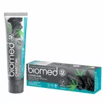 BIOMED dantų pasta CHARCOAL, 100 g