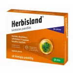 HERBISLAND kietosios pastilės, 16 vnt.