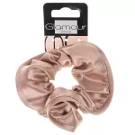 GLAMOUR plaukų gumytė, &scaron;viesi, satininė, 1 vnt.