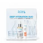 &Scaron;ventinis rinkinys su hialurono rūg&scaron;ties serumu &bdquo;Deep Hydration Duo&ldquo;, The Organic Pharmacy