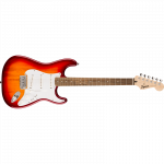 Squier Sonic Stratocaster, Laurel Fingerboard, White Pickguard, Sienna Sunburst Elektrinė gitara