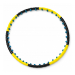 Kiti Wozinsky Wozinsky WHH-110 Hula Hoop Massager with Nodules - Black and Yellow