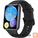 I&scaron;manusis laikrodis Huawei Watch Fit 2 Silicone Black