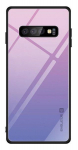 Nugarėlės dėklai Evelatus Samsung Galaxy J4 Plus 2018 Gradient Glass Case 2 Bubble Gum
