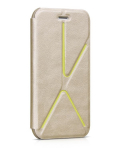 Knygos tipo dėklas dėklai Hoco Apple iPhone 6 Slimfit fashion HI-L067 gold