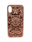 Nugarėlės dėklai GreenGo Apple iPhone X 3D Case Rose Gold
