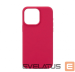 Nugarėlės dėklai Connect Apple iPhone 13 Premium Magsafe Soft Touch Silicone Case New Function Rose Red