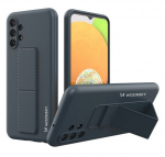 Nugarėlės dėklai Wozinsky Samsung Galaxy A13 5G Kickstand Case silicone stand cover Navy Blue