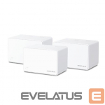 Mar&scaron;rutizatoriai MERCUSYS AX3000 Whole Home Mesh WiFi 6 System with PoE Halo H80X (3-Pack) 802.11ax 574+2402 Mbit/s 10/100/1000 Mbit/s Ethernet LAN (RJ-45) ports 3 Mesh Support Yes MU-MiMO Yes No mobile broadband Antenna type Internal