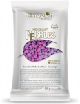 Skin System kietas va&scaron;kas granulėmis depiliavimui be juostelių SkinSystem Brazilian Pebbles Wax No Strips Violet Cream 400g