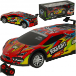 Raudonas sportinis RC automobilis