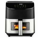 30 vnt. kar&scaron;to oro gruzdintuvės &bdquo;Air Fryer&ldquo; 6 l, 1500 w, 8 programos