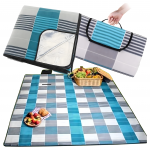 Didelis sulankstomas pikniko paplūdimio kilimas su izoliacija