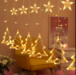 Kalėdinė LED dekoracija - girlianda Eglutės