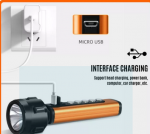 Pakraunamas prožektorius 5W 3 COB LED CB-C66