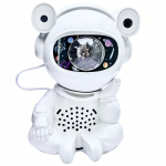 3D LED &scaron;viesos efektų projektorius - Astronautas su nuotolinio valdymo pulteliu RC-K-1936