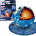 3D Dėlionė - Žemės Planeta 50 Elementų